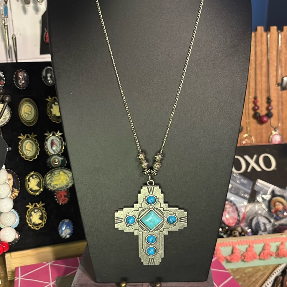 Large Cross Necklace